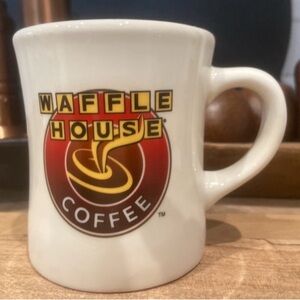 Coffee Mug - White Ceramic diner style